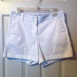 J Crew white shorts size 8
